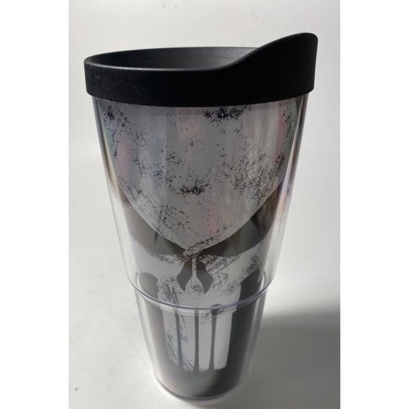 tervis Other - Tervis Marvel Punisher Plastic Tumbler with Lid Black & White Marvel